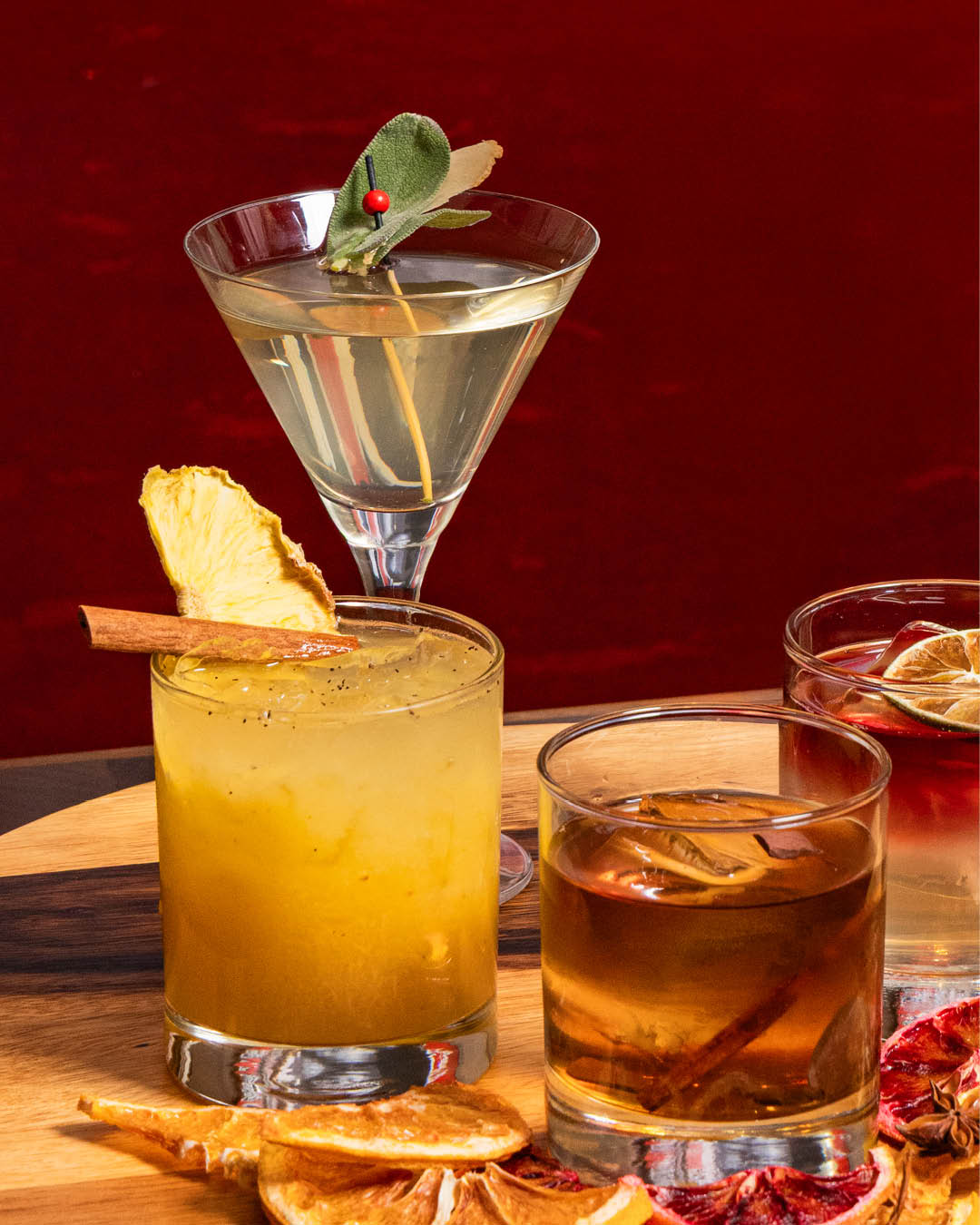 Winter cocktails